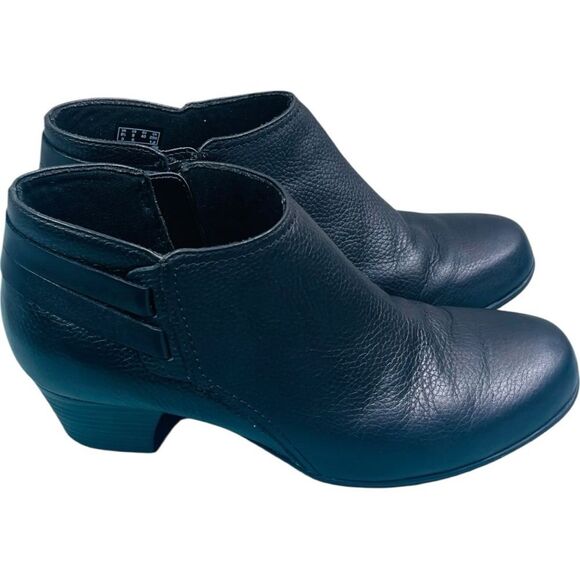 Clarks Valarie 2 Ashly Leather Ankle Boots - Picture 2 of 10